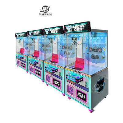 Jeu d'arcade avec jouets en peluche machine à griffes pour jouer