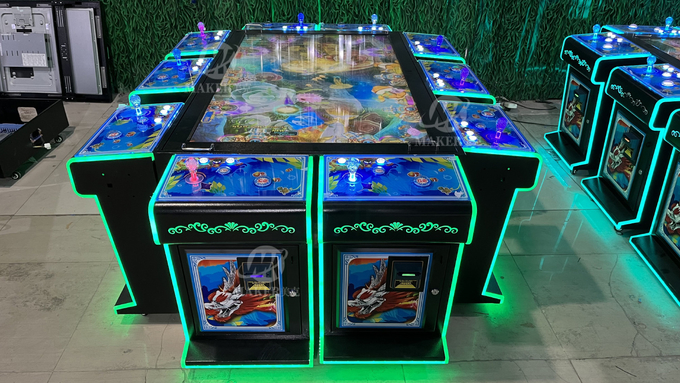 Cabinet à jetons 4 de 32 de pouce de tir de poissons de la machine 3 de joueurs jeux de Tableau